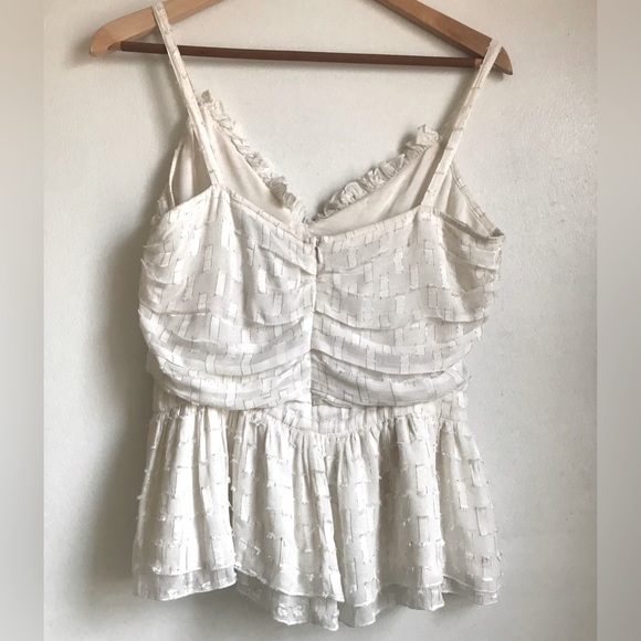 WALTER BAKER Dobson Lace Peplum Top - Picture 4 of 10